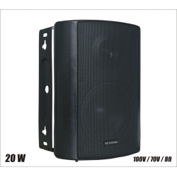 Ścienny głośnik RH SOUND, 100 V, BS-1040TS/B